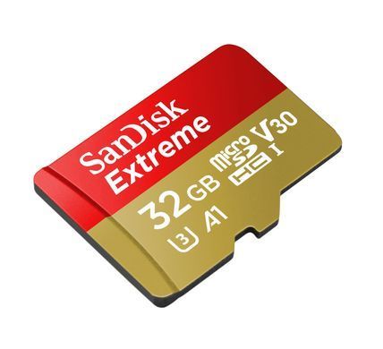 Карта пам&rsquo;ятi MICRO SDHC 32GB UHS-I W/A SANDISK (SDSQXAF-032G-GN6AA) [501210]