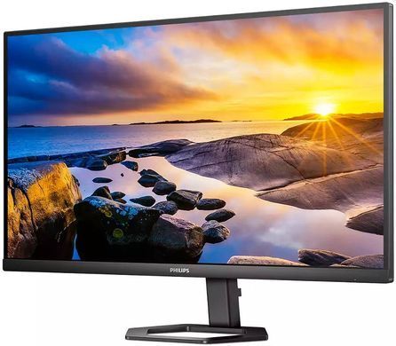 Монітор TFT 27" Philips 27E1N5500LA, QHD, VA, 75Гц, 1ms, 2xHDMI, DP, HAS, Pivot, колонки, чорн (27E1N5500LA/00) [400471]
