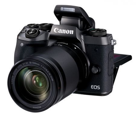 Цифр. фотокамера Canon EOS M5 + 18-150 IS STM Kit Black (1279C049) [17532]