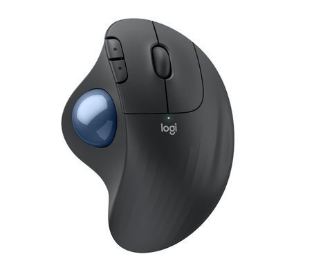 Маніпулятор миша бездротова LOGITECH ERGO M575 for Business - GRAPHITE - BT - EMEA-914 (910-006221) [500720]