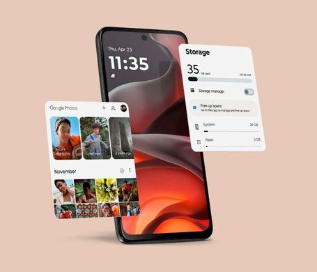 Мобільний телефон G15 POWER 256GB GREY  MOTOROLA (PB6G0006UA) [600248]