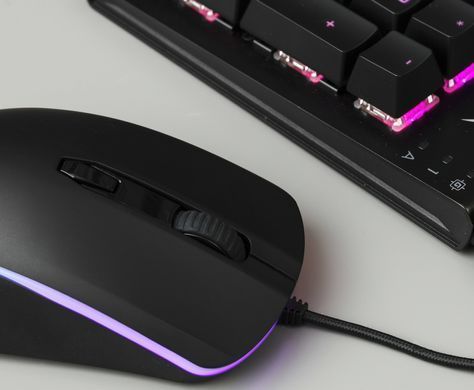 Миша HyperX Pulsefire Surge, RGB, USB-A, чорний (4P5Q1AA) [13986]