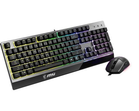 Комплект клавіатура та миша MSI Vigor GK30 COMBO UA USB, EN/UKR/RU, RGB, чорний (S11-04UA212-CLA) [103658]
