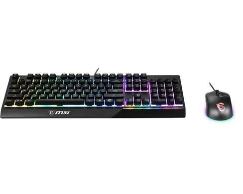 Комплект клавіатура та миша MSI Vigor GK30 COMBO UA USB, EN/UKR/RU, RGB, чорний (S11-04UA212-CLA) [103658]