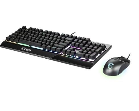Комплект клавіатура та миша MSI Vigor GK30 COMBO UA USB, EN/UKR/RU, RGB, чорний (S11-04UA212-CLA) [103658]