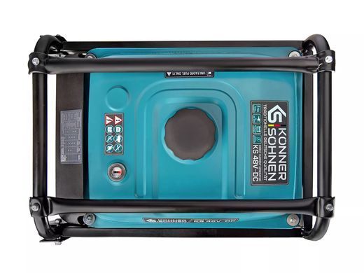Генератор постійного струму бензиновий Konner&Sohnen KS 48V-DC, 3.3кВт, 48-54B, 70А, електростартер, 36.5кг (KS48V-DC) [105975]