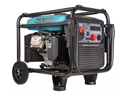 Генератор постійного струму бензиновий Konner&Sohnen KS 48V-DC, 3.3кВт, 48-54B, 70А, електростартер, 36.5кг (KS48V-DC) [105975]