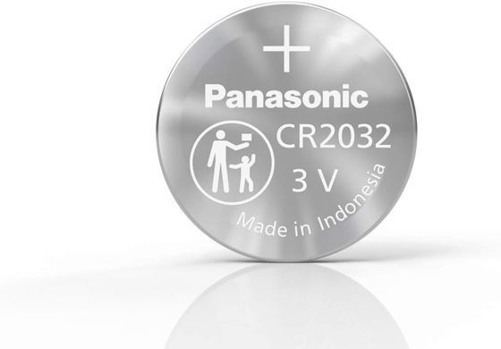 Батарейка Panasonic літієва CR2032 блістер, 1 шт. (CR-2032PT/1B) [115321]