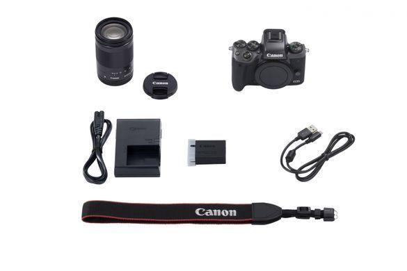 Цифр. фотокамера Canon EOS M5 + 18-150 IS STM Kit Black (1279C049) [17532]