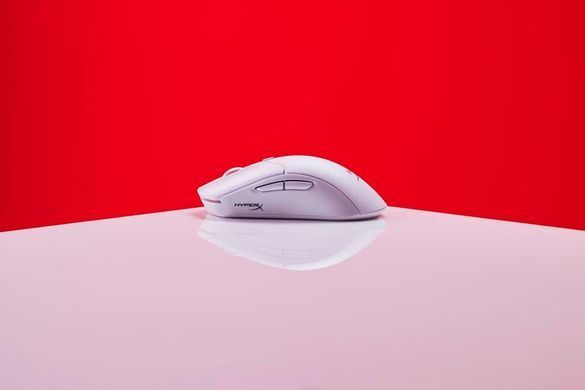 Миша HyperX Pulsefire Haste 2, RGB, USB-A/WL/BT, білий (6N0A9AA) [104048]