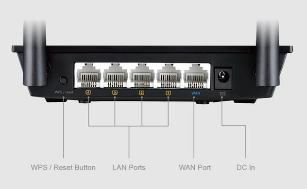 Маршрутизатор ASUS RT-N12E/C1 N300, 1xFE WAN, 4xFE LAN (90-IG29002M03-3PA0-) [104590]