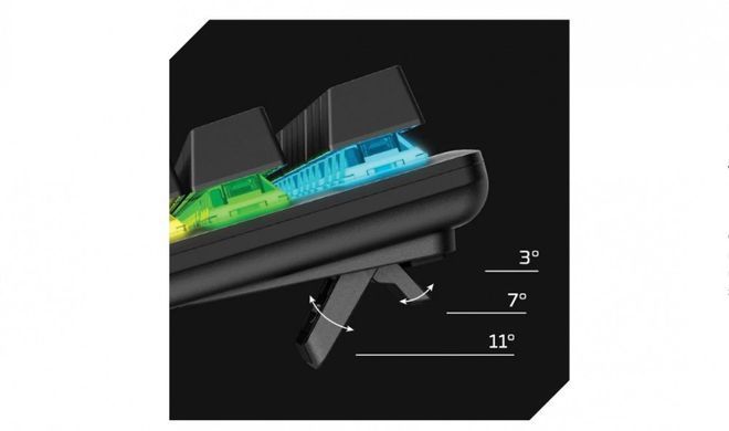 Клавіатура механічна HyperX Alloy Origins Core PBT 87key, AqUK, USB-A, EN/UA, RGB, чорний (639N9AA) [103557]