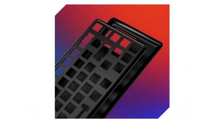 Клавіатура механічна HyperX Alloy Origins Core PBT 87key, AqUK, USB-A, EN/UA, RGB, чорний (639N9AA) [103557]