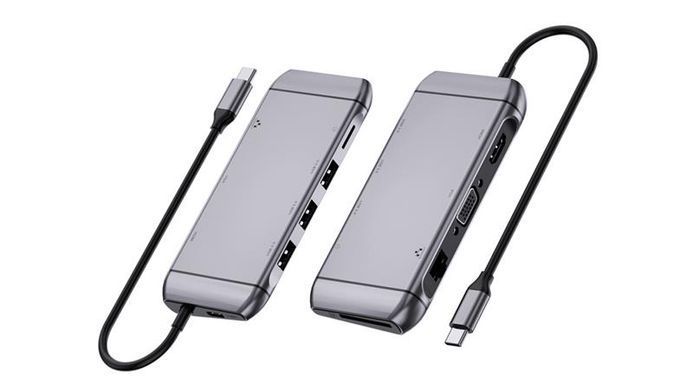 USB-хаб REAL-EL CQ-900 3 ports (EL123110003) [605108]