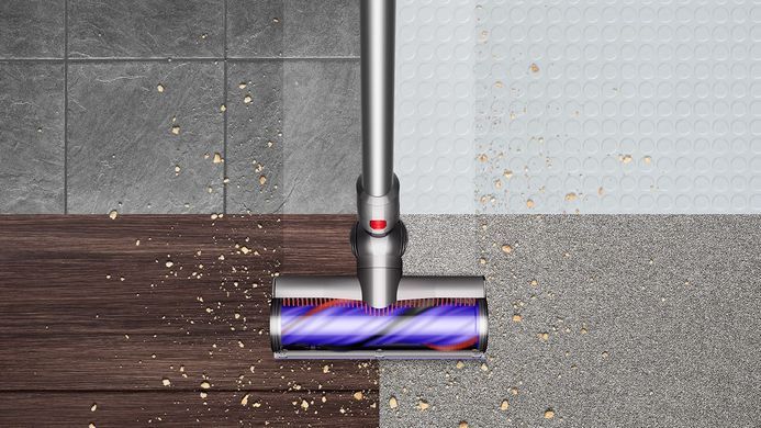 Пилосос Dyson безпровідний SV25 V8 Advanced 425Вт, конт пил -0.54л, автон. робота до 40хв, турборежим, сіро-фіолетовий (492636-01) [102468]