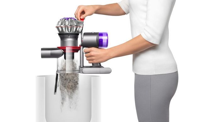 Пилосос Dyson безпровідний SV25 V8 Advanced 425Вт, конт пил -0.54л, автон. робота до 40хв, турборежим, сіро-фіолетовий (492636-01) [102468]
