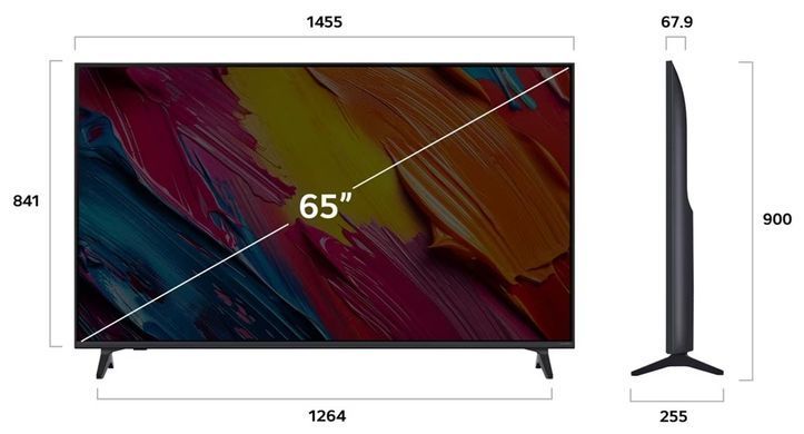 LED-телевізор LG (65QNED70A6A) [202688]