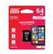 Карта пам'яті microSDXC (UHS-1) GoodRam 64Gb class 10 (adapter SD) (M1AA-0640R11) [805258], фото 2