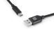 Кабель REAL-EL Premium Fabric USB - USB Type-C (M/M), 2 м, Black (EL123500047) [604047], фото 1
