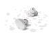 Навушники TWS Philips TAT3509 BT 5.3, ANC, IPX4, SBC, LC3, Touch control, Mic, Білий (TAT3509WT/00) [107478], фото 7