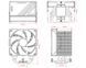 Кулер процесорний ID-Cooling (FROZN A610 ARGB White) [608973], фото 6