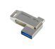 Флеш-накопичувач USB3.2 32GB OTG Type-C Goodram ODA3 Silver (ODA3-0320S0R11) [607260], фото 5