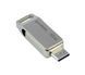 Флеш-накопичувач USB3.2 32GB OTG Type-C Goodram ODA3 Silver (ODA3-0320S0R11) [607260], фото 3