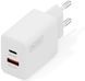 Зарядний пристрій DIGITUS GaN 1хUSB-C, 1хUSB-A, 30W (DA-10301)