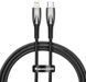 Кабель Baseus Glimmer Series Fast Charging Data Cable Type-C to iP 20W 1m Black (CADH000001) [802603], фото 1