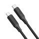 Кабель XO USB Type-C - USB Type-C (M/M), 3А, 60W, 1.2 м, Black (NB-Q265B-CC.black) [609408], фото 2