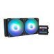 Система рідинного оxолодження Zalman Alpha 2SE A24 ARGB, LGA1851, 1700, 1200, 115x, AM5, AM4, TDP 320W, чорний (ALPHA2SEA24BLACK) [113172], фото 2