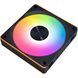 Вентилятор Lian Li Uni Fan CL Wireless 120-3 Reverse Blade Black (G99.12RCL1W3B.00) [616070], фото 4