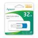 Флеш-накопичувач Apacer USB 3.2 Gen 1 AH357 32GB Blue/White (AP32GAH357U-1) [803106], фото 2