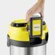 Пилосос професійний акумуляторний Karcher WD 3-18 S V-17/20 18В 110мБар контейнер 17л без АКБ та ЗП (1.628-575.0) [113942], фото 7