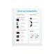 Кабель Anker 322 USB-C - USB-C, 1.8 м, White (A81F6H21) [616976], фото 4