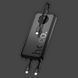 Зовнішній акумулятор HOCO J132 Sabio fully compatible power bank with 3 cables (10000mAh) Black (6942007632577) [806633], фото 4