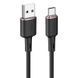 Кабель ACEFAST C2-04 USB to Type-C 3A, 1.2m, silicone, zinc connectors, Black (6974316280767) [804366], фото 1