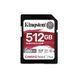Карта пам'яті SDXC (UHS-II U3) Kingston Canvas React Plus 512Gb class 10 V60 (R280MB/s, W150MB/s) (SDR2V6/512GB) [803230], фото 1