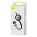 Кабель Baseus Bright Mirror 2 Series Retractable 3-in-1 Fast Charging Data Cable Type-C to M+L+C 100W 1.1m Black (CAMJ010201) [802605], фото 2