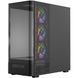 Корпус Modecom VOLCANO AQ400 ARGB MIDI SIDE LCD 6,2&rdquo;, 4x120mm fans BLACK без БЖ ATX (MC-A-AQ400-4FA-B) [405390], фото 3