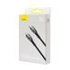 Кабель Baseus Glimmer Series Fast Charging Data Cable Type-C to iP 20W 1m Black (CADH000001) [802603], фото 2
