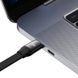 Кабель Baseus Bright Mirror 2 Series Retractable 3-in-1 Fast Charging Data Cable Type-C to M+L+C 100W 1.1m Black (CAMJ010201) [802605], фото 10
