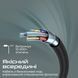 Кабель Promate xCord-AC USB - USB Type-C (M/M), 1 м, Black (xcord-ac.black) [604058], фото 3