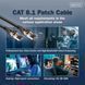 Патч-корд DIGITUS CAT 8.1 S-FTP, 0.5м, AWG 24/7, LSZH, чорний (DK-1843-005) [114132], фото 5