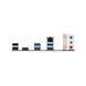 Материнcька плата ASUS B760M-AYW WIFI-SI s1700 B760 2xDDR5 M.2 HDMI Wi-Fi BT mATX White BOX WITH ACCESSORY (90MB1FK0-M0UBY0) [113103], фото 2