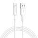 Кабель HOCO X25 USB to Micro 2A, 1m, PVC, PVC connectors, White (6957531080138) [802402], фото 2