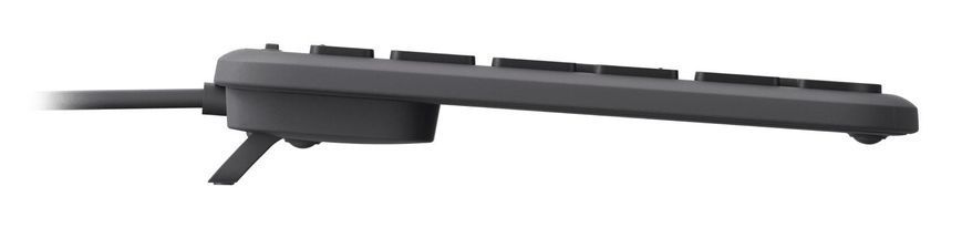 Клавіатура дротова LOGITECH Signature Slim K620 Wired Keyboard for Business - GRAPHITE - US INT'L - USB - N/A - INTNL-973 - USB-C (920-013333) [501966]