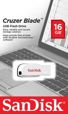 Флеш-пам'ять (накопичувач USB) USB2 16GB SANDISK (SDCZ50C-016G-B35W) [501304]