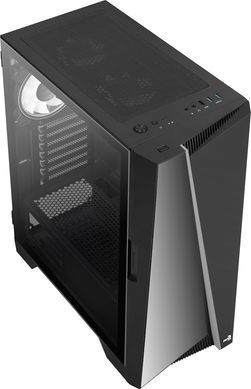 Корпус AeroCool Mirage Black без БЖ (Mirage-G-BK-v2) [619233]