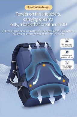 Рюкзак Tigernu T-B9037 15.6" Blue (T-B9037Blue) [800053]